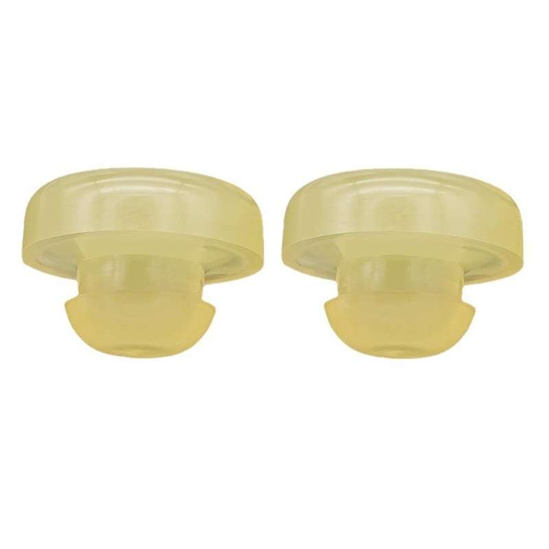 4pcs Yellow Brake Clutch Pedal Rubber Stopper Fit for Nissan Altima Frontier