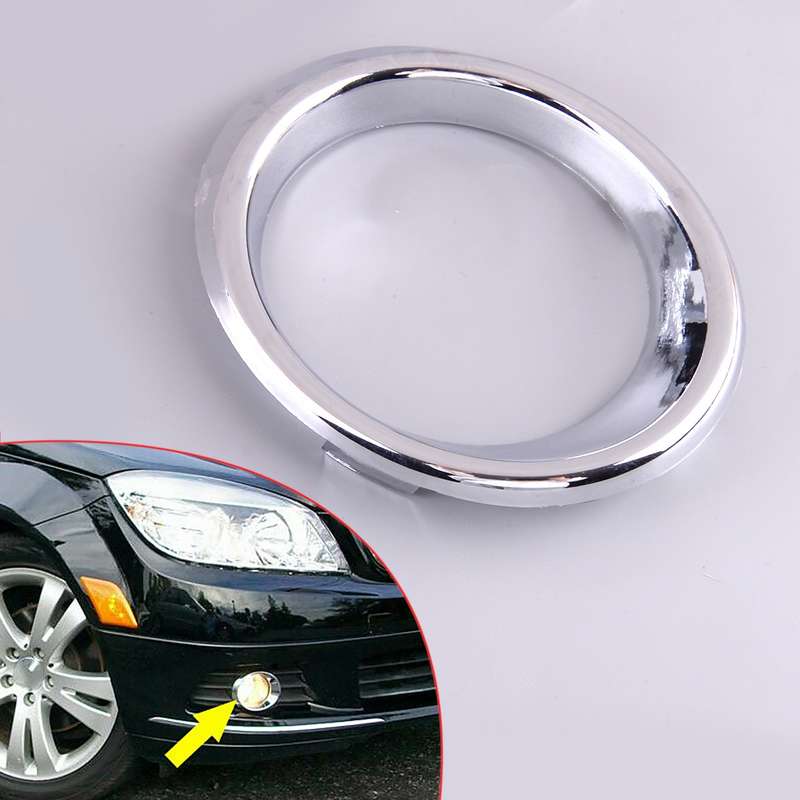 Front Right Fog Light Silver Cover Fit For Mercedes Benz C Class W204 C300 C350
