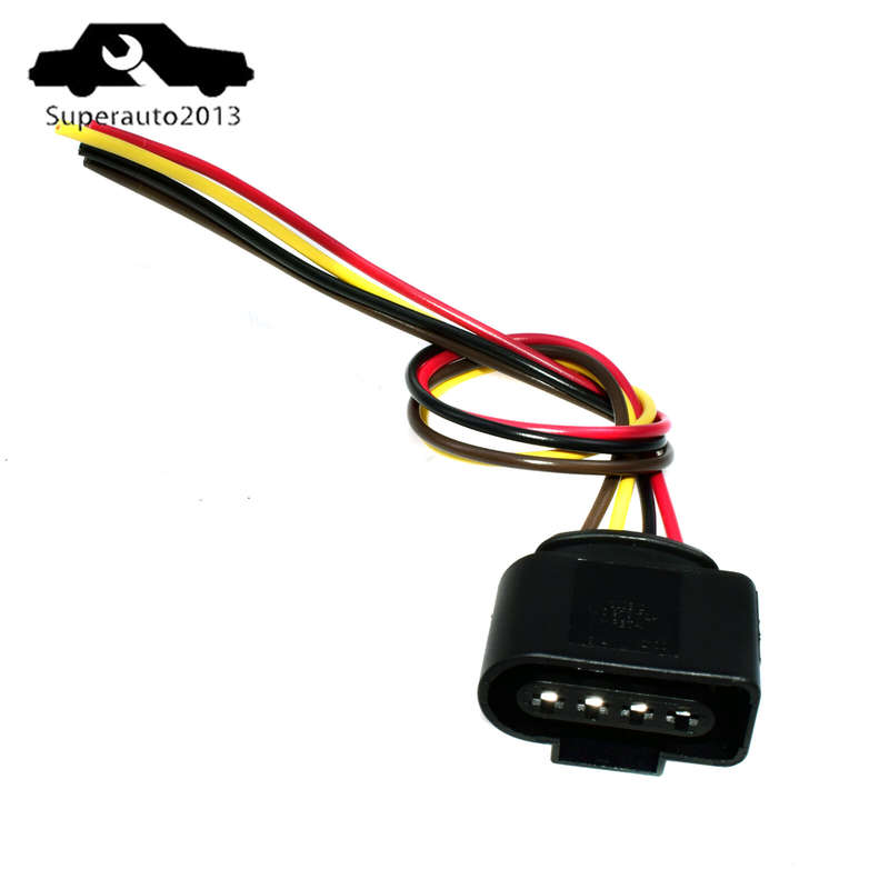 1X Ignition Coil Connector Wire Harness Plug Wiring For VW Jetta Passat Audi New