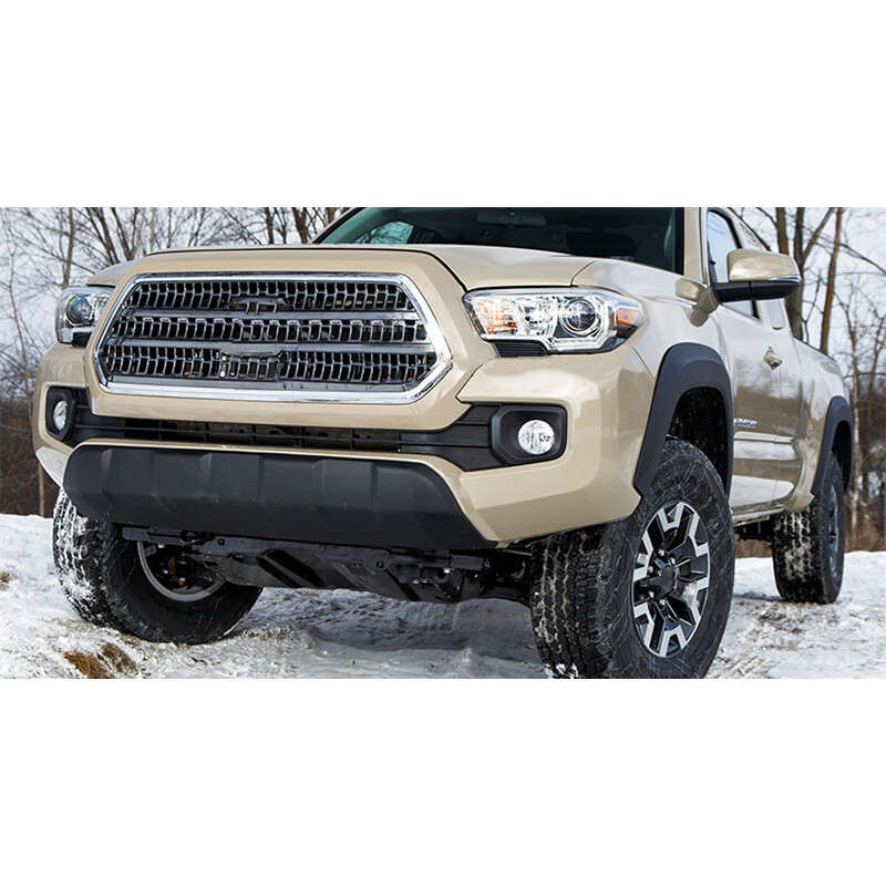 Left Front Bumper Fog Light Bezel Cover Fit For Toyota Tacoma 16-22 Black