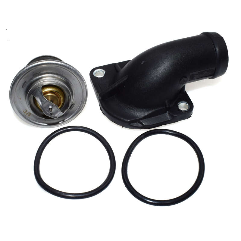 Engine Coolant Thermostat + Ring 044121113 For Audi VW Golf Corrado GTI 87 DEG