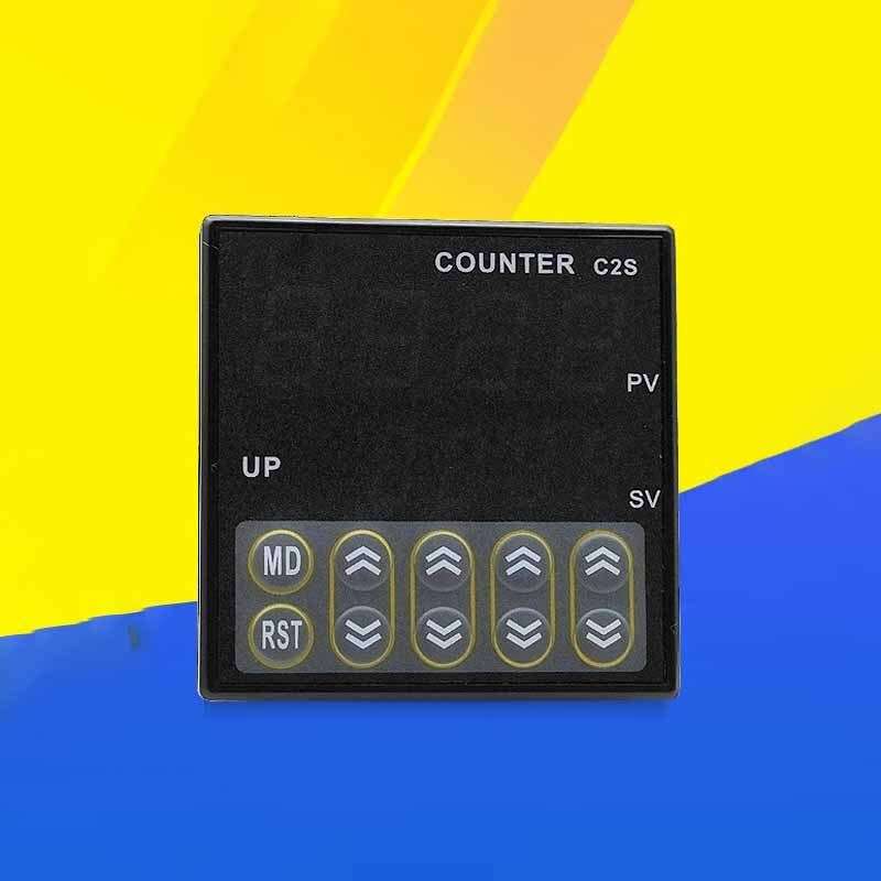 For SESTOS Four-digit Preset Value Counter C2S-R-220 AC100-240V C2S-R-24 12-24V