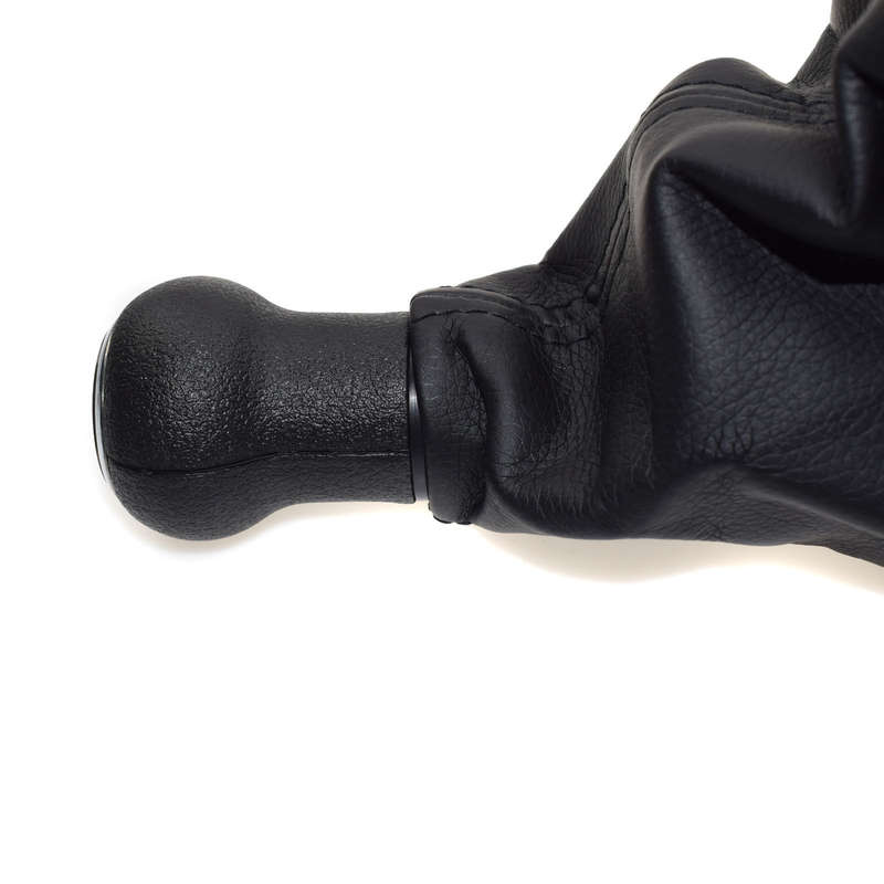 Black 5 Speed Gear Shift Knob Gaitor Boot For VW GOLF Rabbit JETTA MK5 SHIFTER