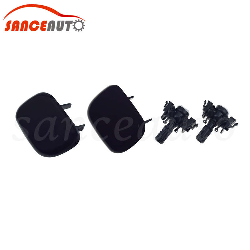 Headlight Washer Nozzle Sprayer Jet Cover Cap For Hyundai Tucson TL 2015-2017