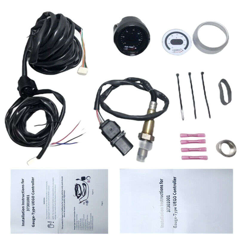 Wideband Gauge Controller 30-4110 AFR Air Fuel Ratio 52mm with 4.9 LSU Sensor