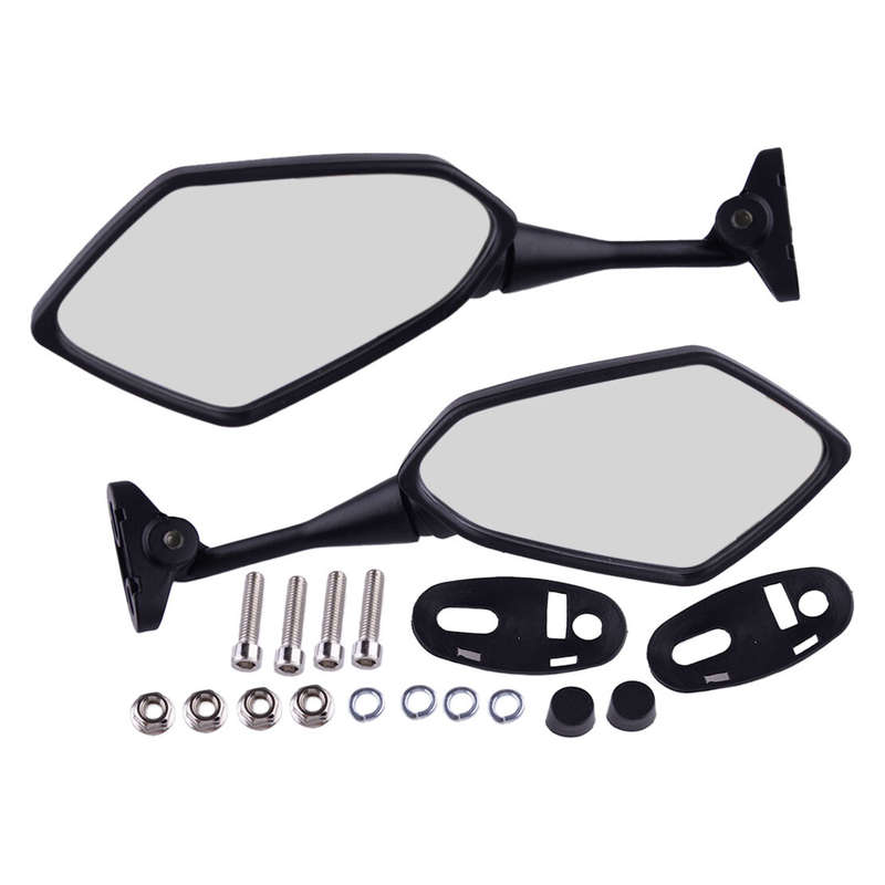 2Pcs Carbon Fiber Style Rearview Mirror Fit For Honda CBR600F4I CBR250R
