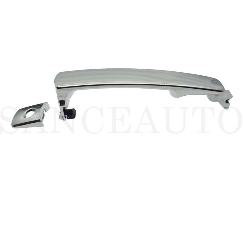 Front Left Chrome Outside Door Hande for Nissan Murano Rogue Infiniti 2003-Up