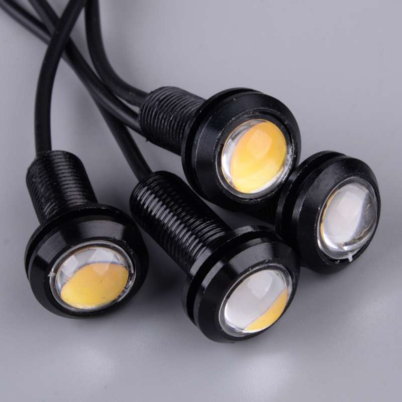 4pcs Front Bumper Grille Amber LED Light Fit for Dodge RAM 1500 2500 3500