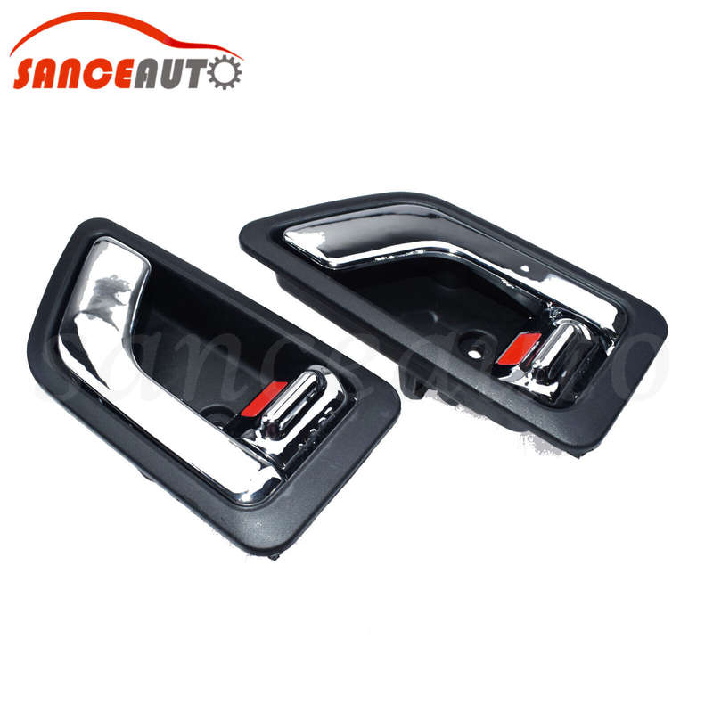 Inner Chrome Door Handle Left Right for Hyundai Getz/Click/TB 02-09 Dodge Brisa