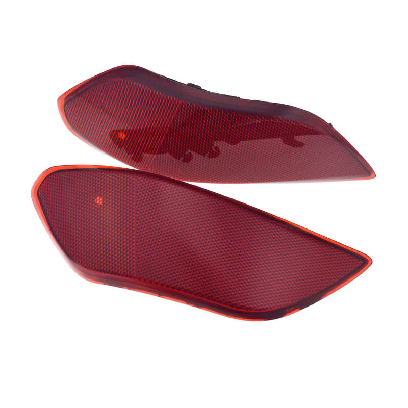 Rear Left Right Bumper Trim Reflector Red For Porsche Cayenne 11-14 95863110500