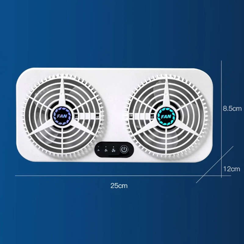 USB Powered Car Exhaust Fan Auto Air Vent for Auto Accessories