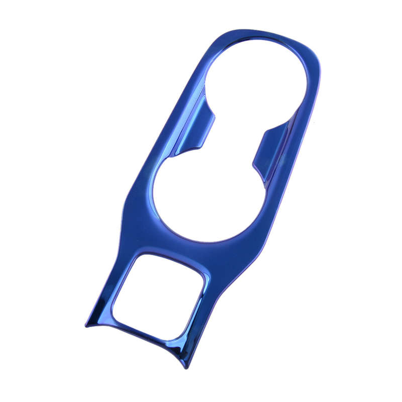 4pcs Blue Titanium Console Gear Shift Panel Trim Fit for Toyota Corolla 2019-21