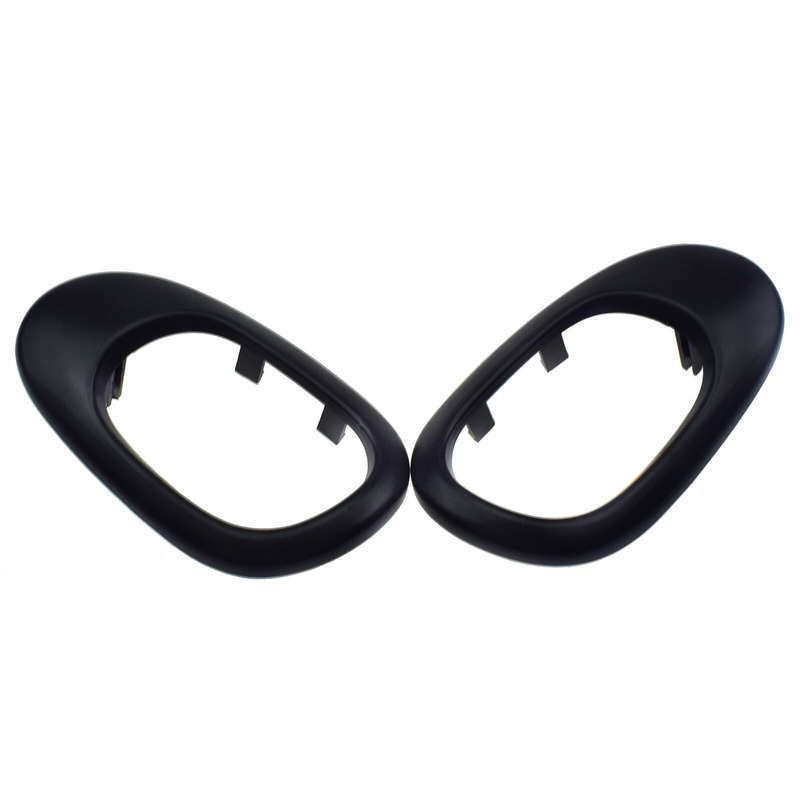 Left & Right Side Interior Door Handle Trim Bezel For Peugeot 206 207 Citroen C2
