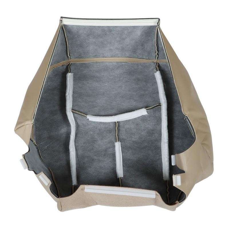 Driver Bottom Seat Cover Beige Fit For GMC Sierra 1500/2500/3500 Chevrolet Tahoe