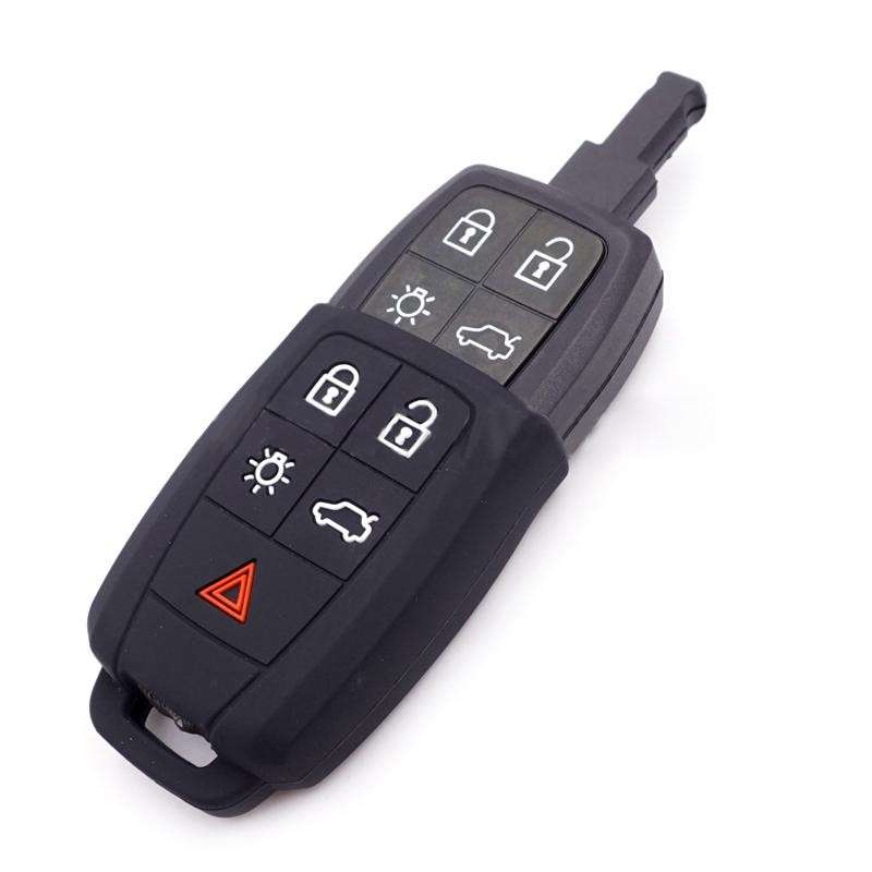 5 Buttons Remote Car Key Fob Shell Case Fit for Volvo XC90 S60 C70 C30 V50 S40