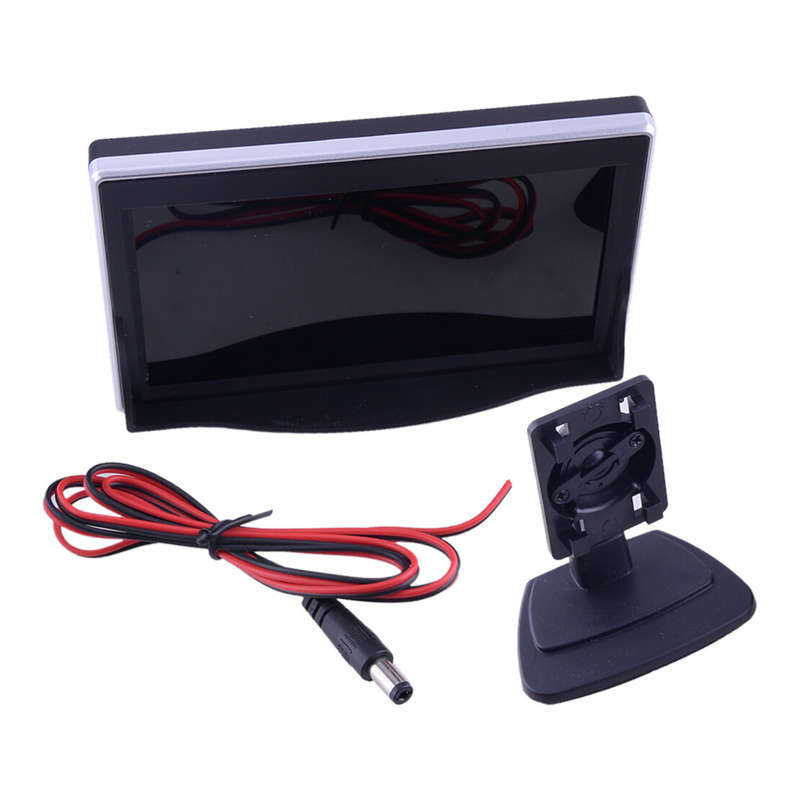 5 Inch Screen Monitor For Car Rearview Reverse Backup Parking Camera DVD
