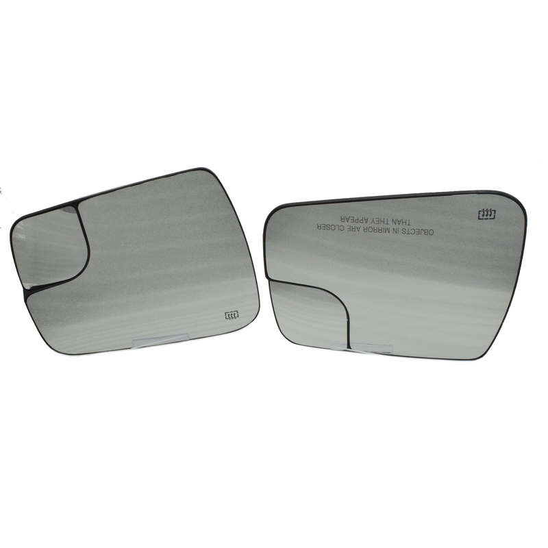 2pc For 2019-2021 DODGE RAM 1500 Driver Passenger Heated Mirror Glass 68402037AA