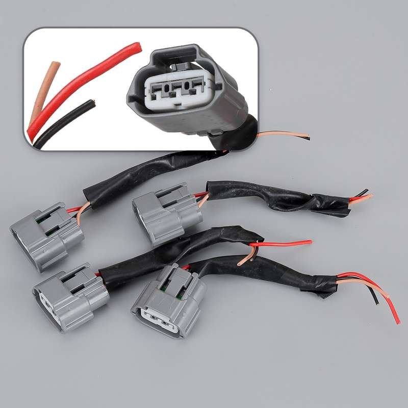 4PCS Ignition Coil Connector Plug Wire fit for Nissan 350Z Altima Maxima Murano