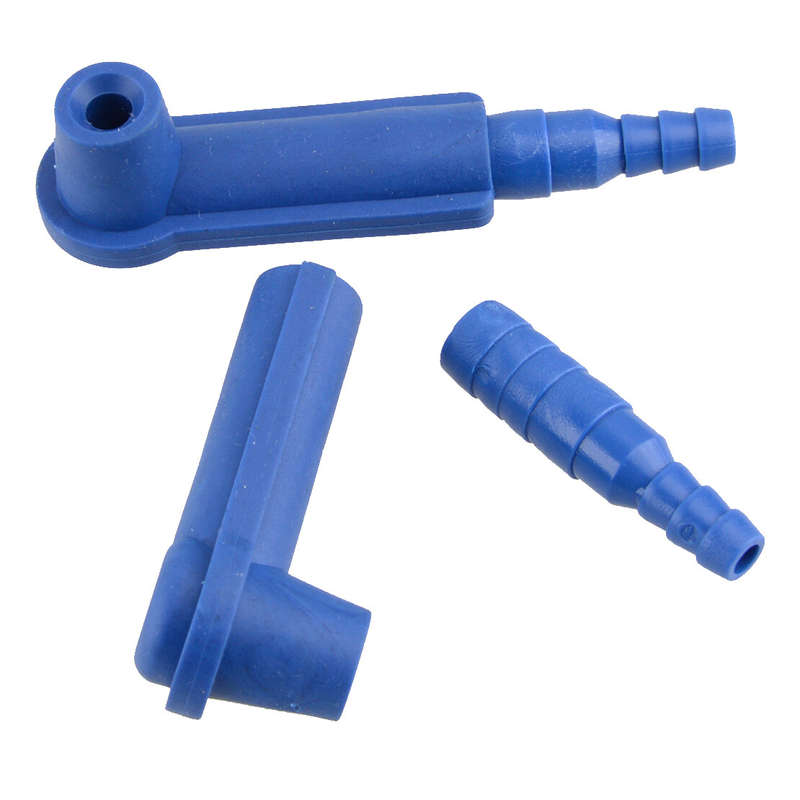 5Pcs Car Brake Oil Fluid Bleeder Exchange Connector Air Empty Pump Change Tool