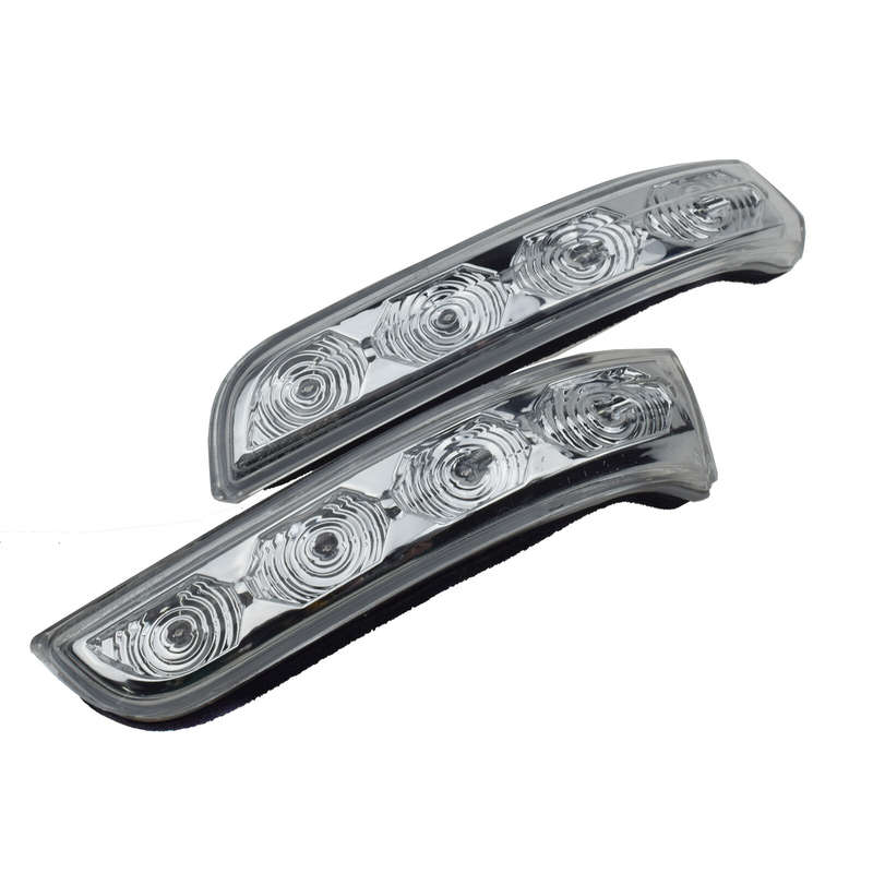 Pair Left &Right Rearview Mirror LED Turn Signal Light For 09-12 Hyundai I30 New