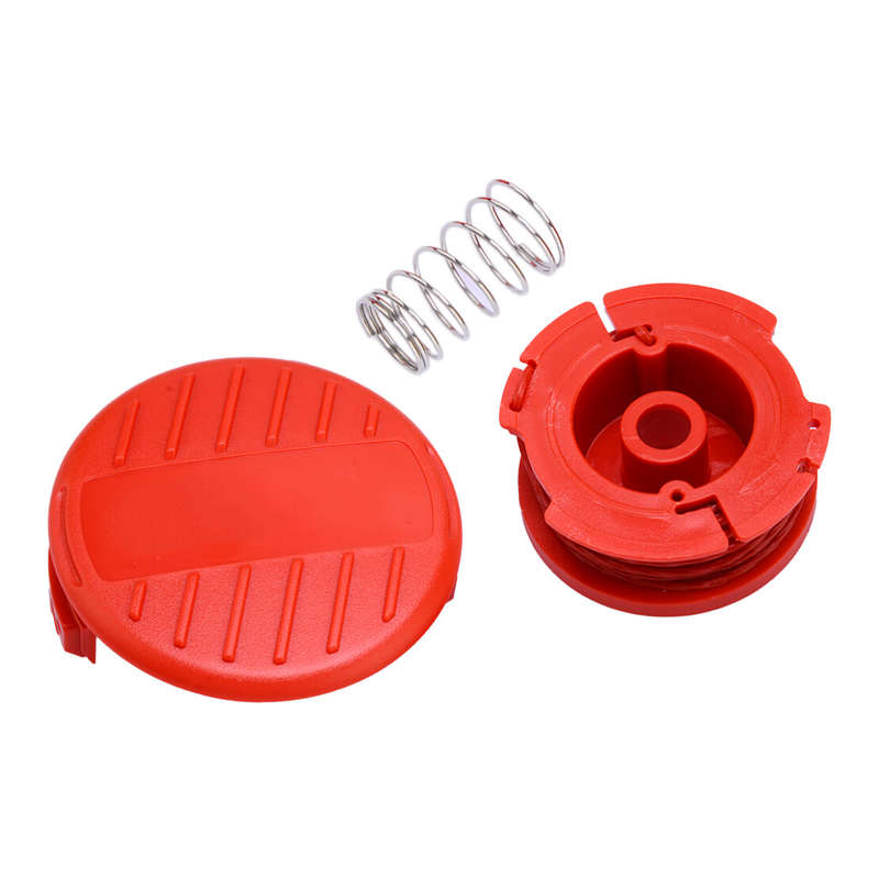 4Set Trimmer Spools & Spool Covers & Springs Fit For Craftsman CMCST910 Red