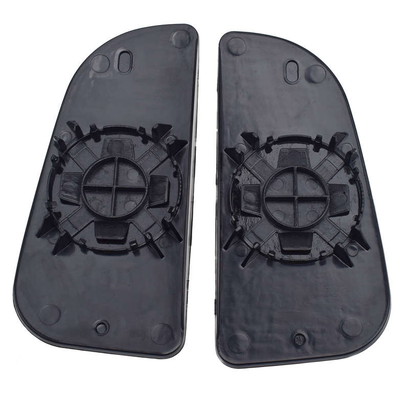 2PCS LH RH For Dodge RAM 2010-2018 Wing Mirror Glass W/ Backing Heated Spotter