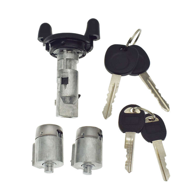 Ignition Key Switch Lock Cylinder Door Lock Tumbler For Chevy Express Silverado