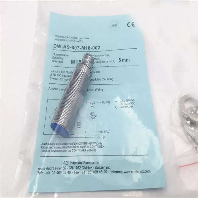 1PCS New Contrinex DW-AS-607-M18-002 Proximity Switch Sensor