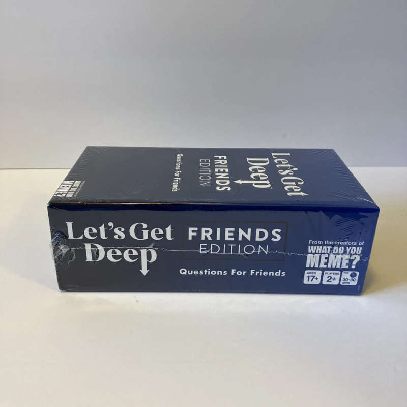 Let Get Deep Friends Edition The Party Game Full of Engaging Questions!