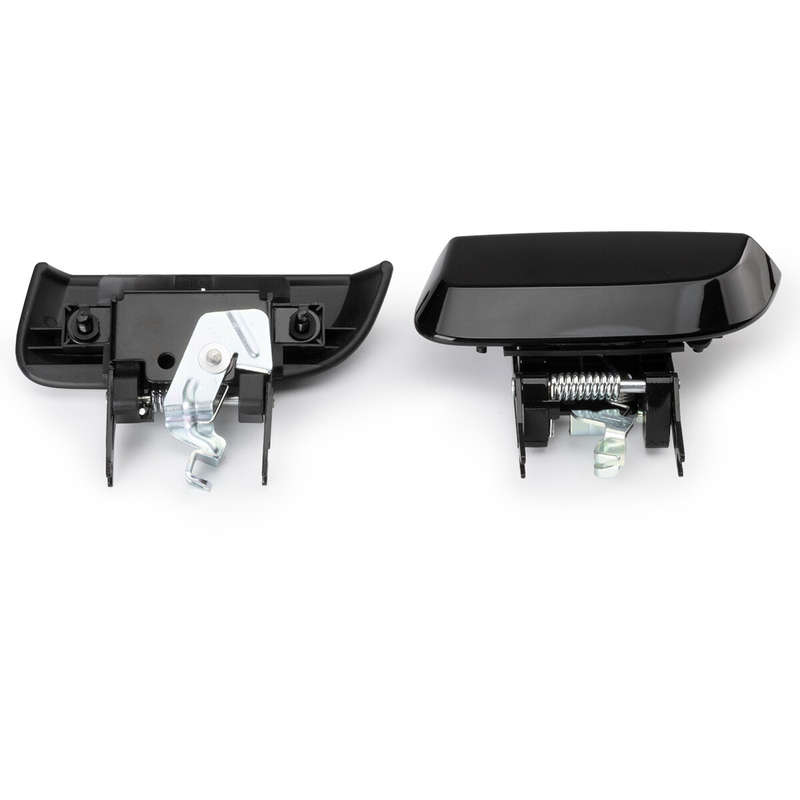 2x Black Rear Left+Right Door Handle for 2005-12 Nissan Pathfinder 4.0L V6 5.6L
