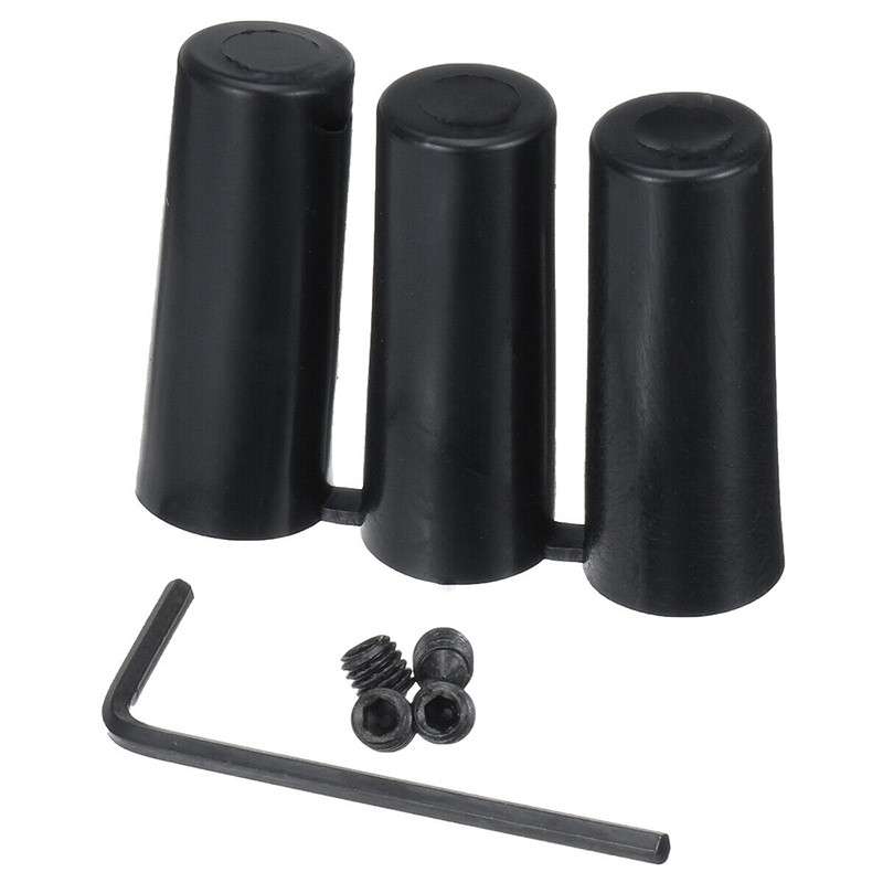 6 Speed Universal Manual Leather Gear Stick Shift Knob Shifter Lever Black New