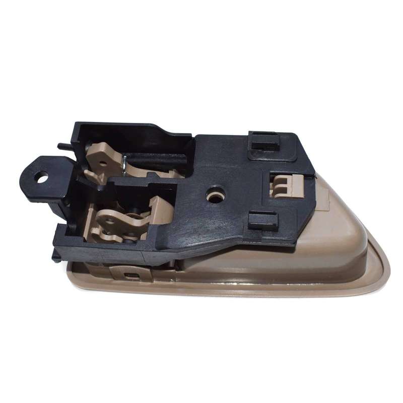 2Pcs Front Left Black Outside & Tan Inside Door Handle For Toyota Camry 97-01