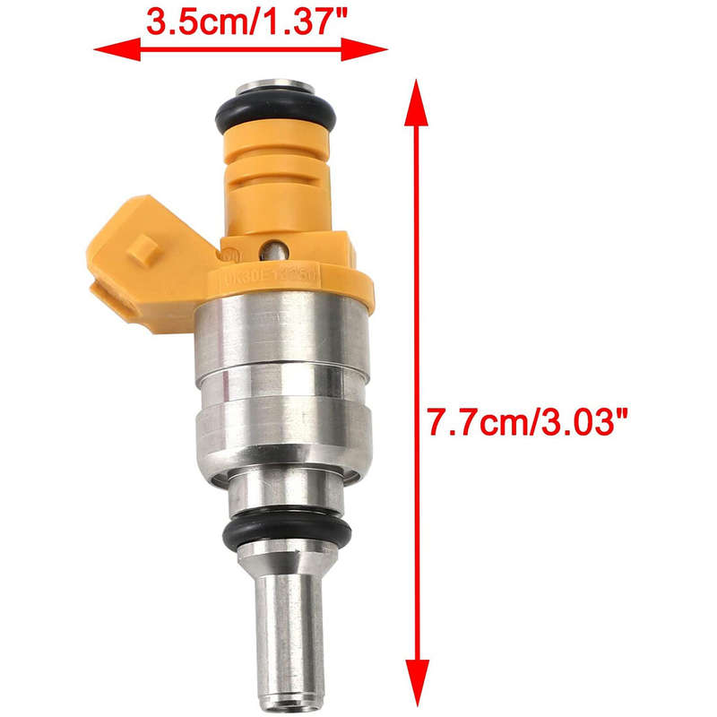4Pcs/Lot Car Fuel Injector Nozzle 0K30E13250 for KIA Rio 1.6L 1.5L 2001-2005