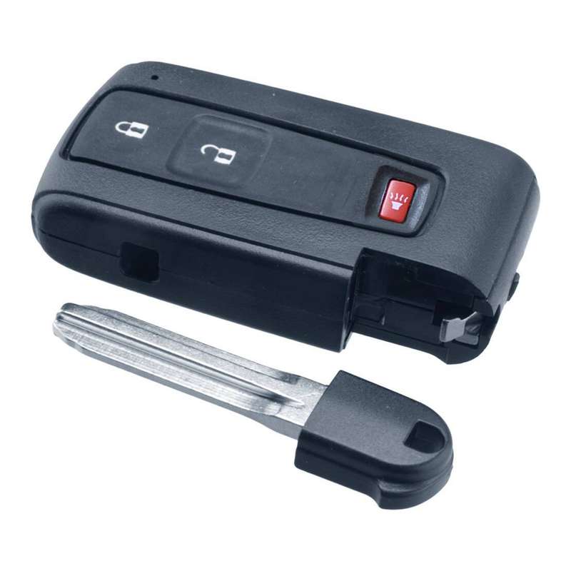 3Button Remote Key Fob Case Shell Cover fit for Toyota Corolla Verso Prius Acc