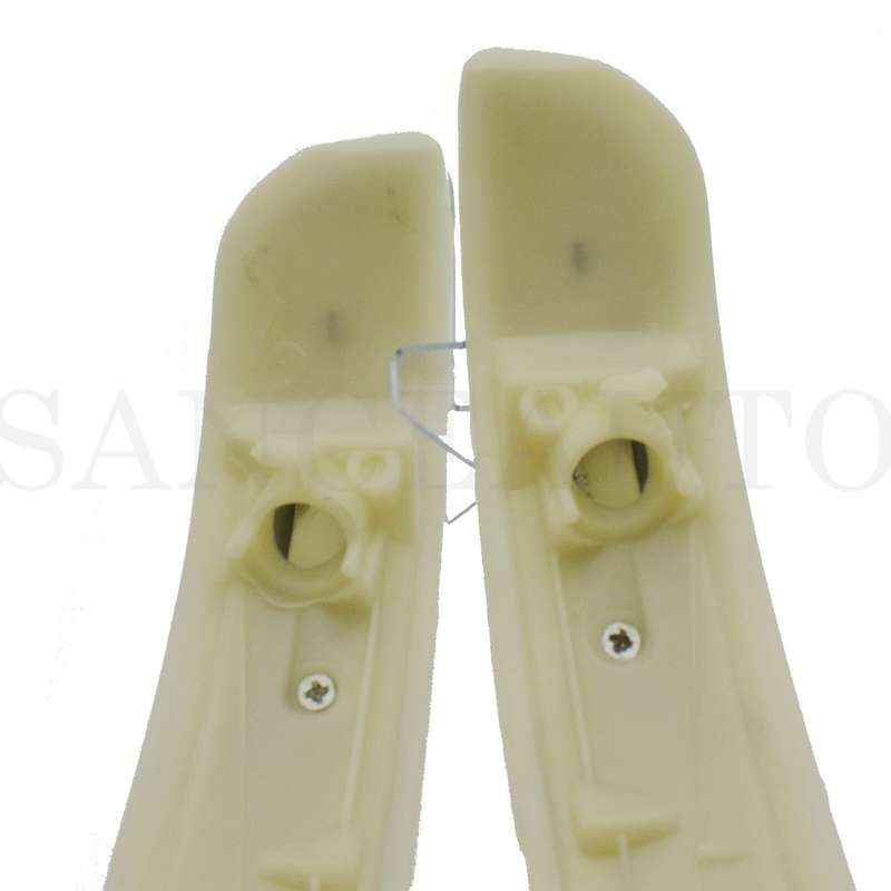 2PCS Clear Rear View Mirror Lamp Turn Signal Light Lens For Peugeot 208 12-17