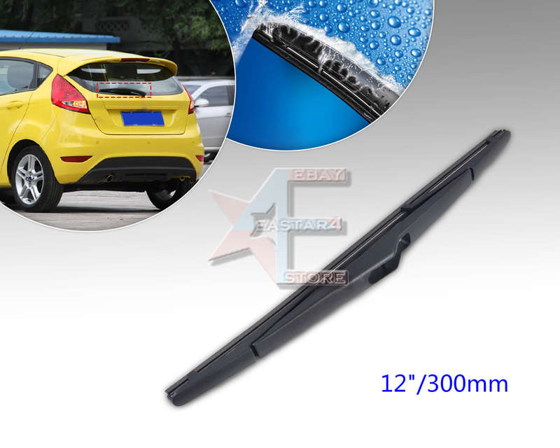 12" Rear Rain Window Windshield Wiper Blade Fit for Ford Fiesta 2008+