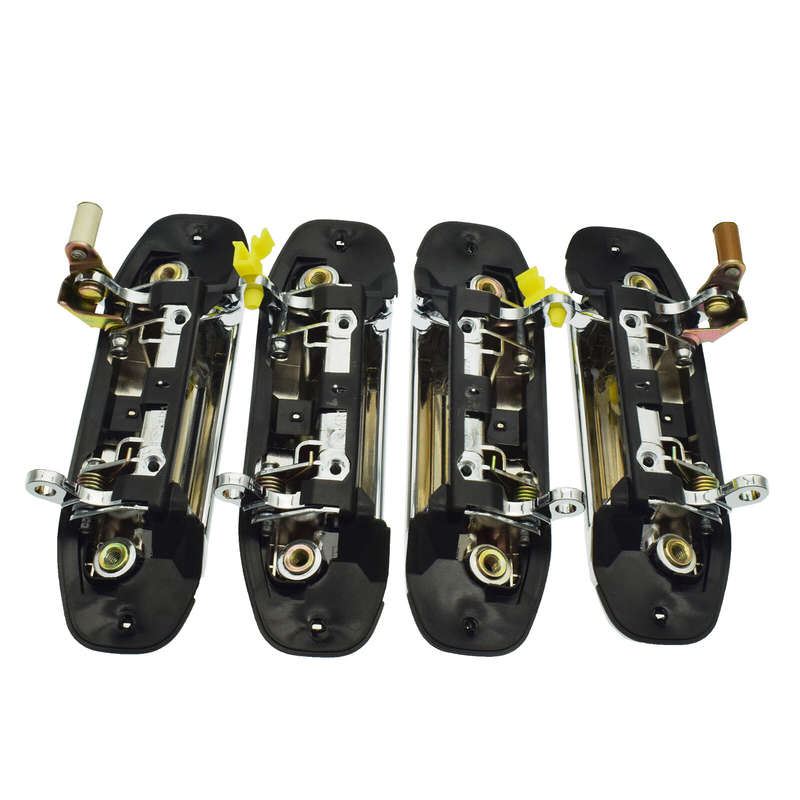 NEW 4PCS Front Rear Left Right Exterior Door Handle For Mitsubishi PAJERO1992-97