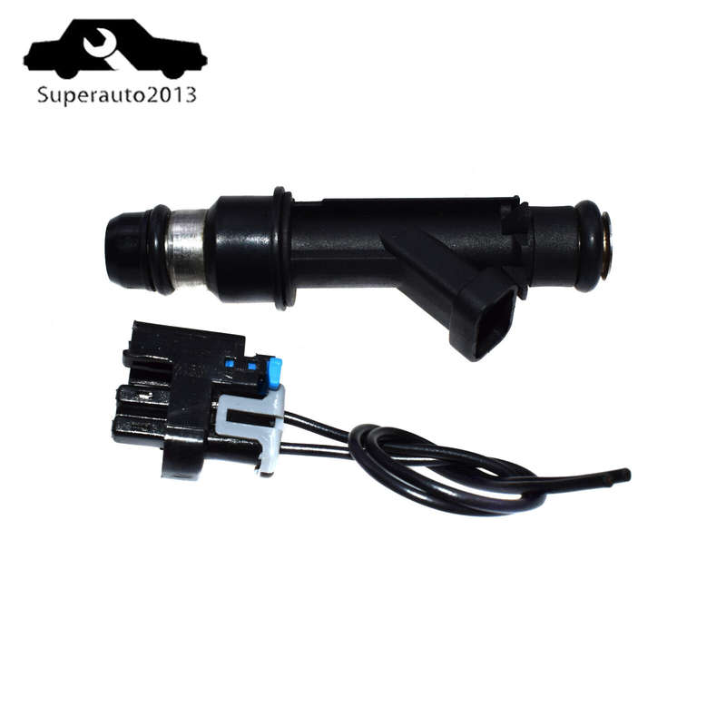 25323971 Fuel Injector & Wire Pigtail For Chevrolet Malibu Pontiac Buick Century