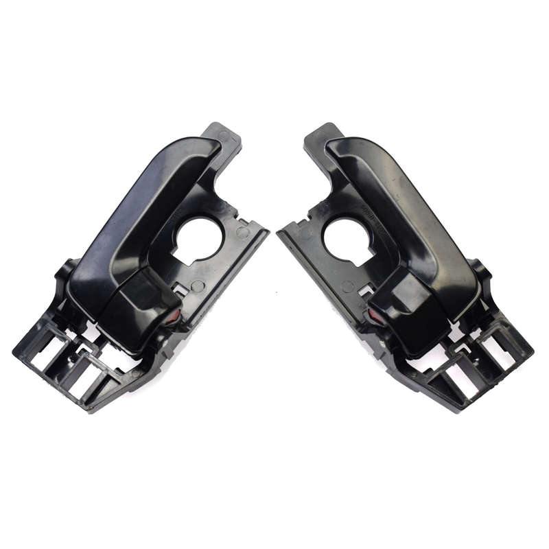 Pair Left & Right Side Interior Door Handle Black For Kia Sportage 2005-10 New
