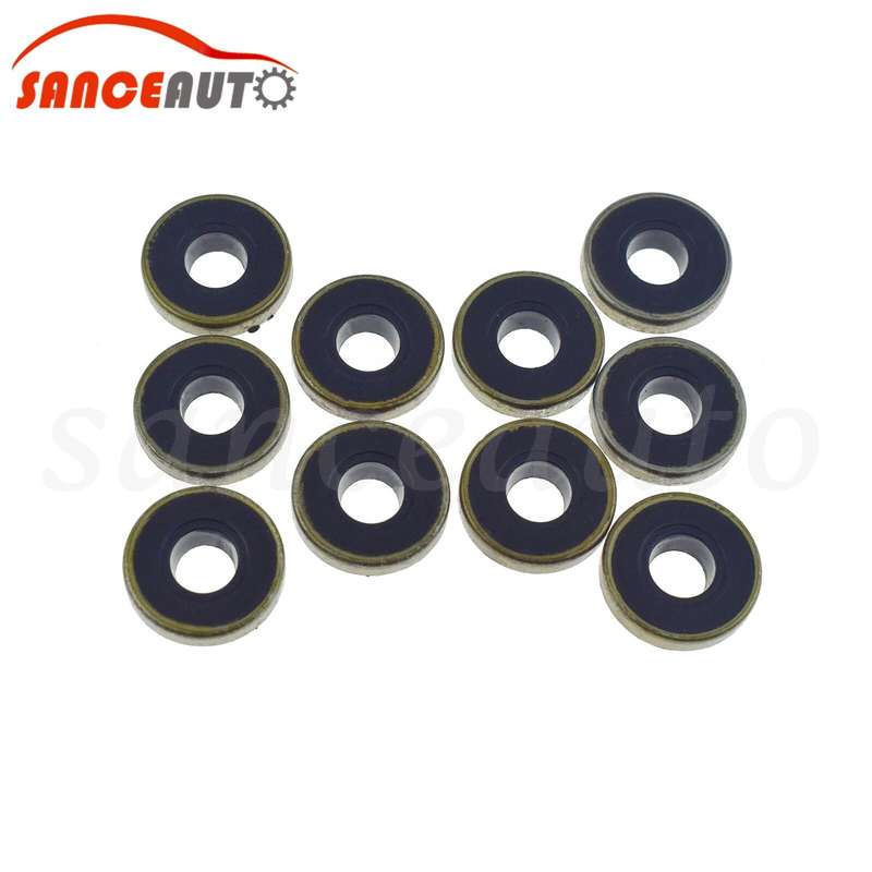 10PCS Engine Valve Cover Bolt O-Rings Grommets for Lexus GS400 LS430 90210-07001