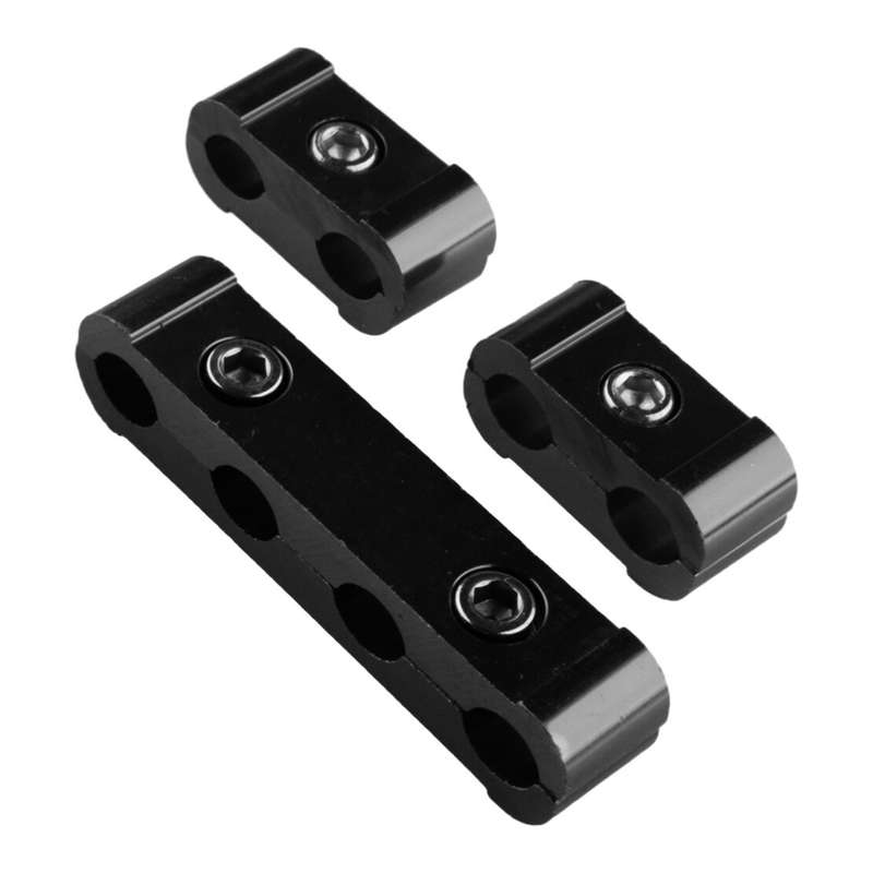 3xAluminum Alloy Engine Spark Plug Wire Separator Divider Organizer Clamp Kit ok