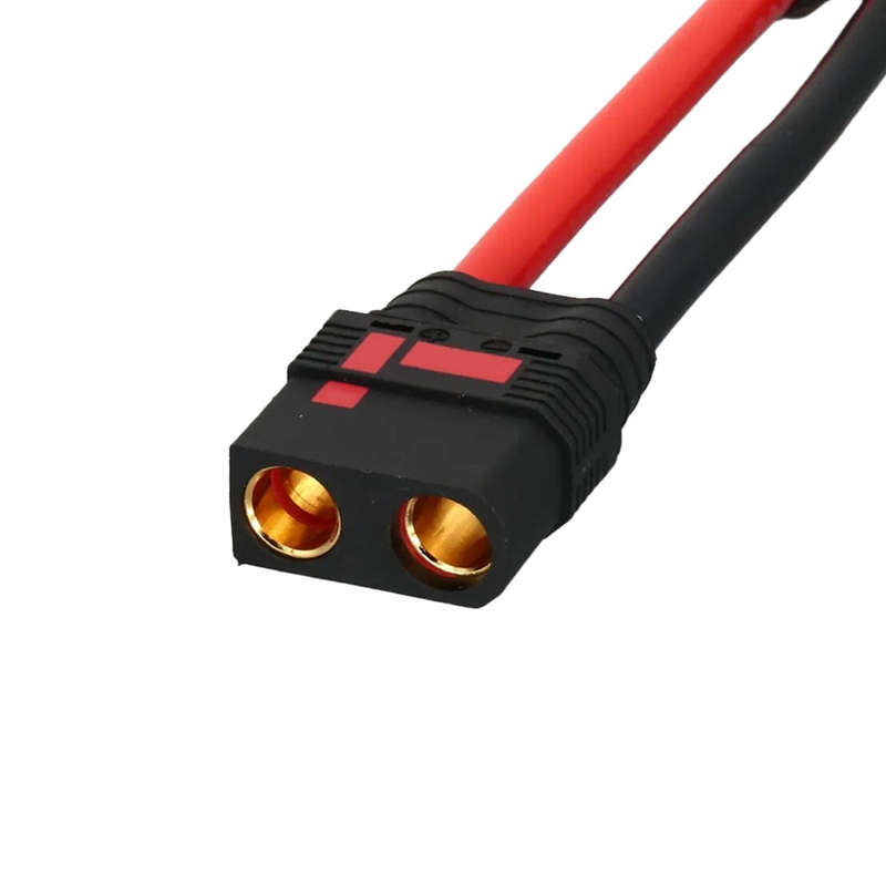 QS8 Female to 6mm Male Connector 8AWG 4" For Surron EBMX Battery Adapter Cable