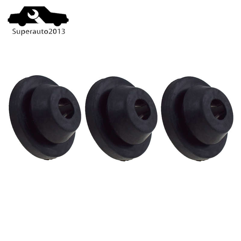 3X New Air Filter Shell Pad Bushing Rubber For Nissan Altima QASHQAI 16557-6N200