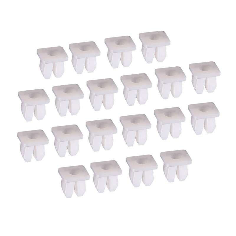 20X Fastening Screw Grommet Trim Clip 90189-06010 Fit For Toyota Mazda Honda