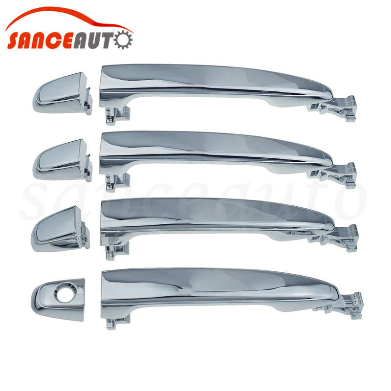 Front Rear Sliding Door Outer Handle Chrome LH RH For toyota alphard 2003-2008