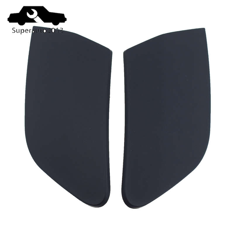 Pair Left & Right Side Bumper Headlight Washer Nozzle Cap For 2005-2010 VW Jetta
