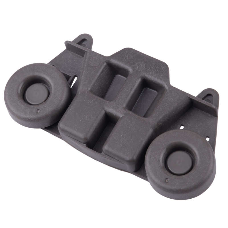 2pcs Lower Dishwasher Wheels fit for Jenn-Air Amana W10195416V Dark grey