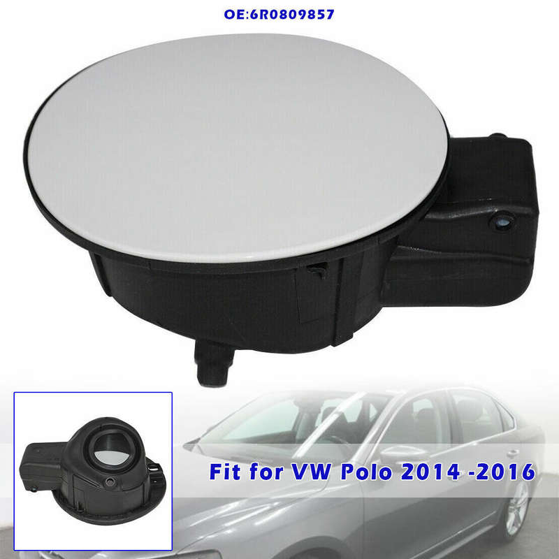 Fuel Gas Tank Door Lid Cover Flap Cap 6R0809857 for Volkswagen Polo 1.2 1.4 1.6