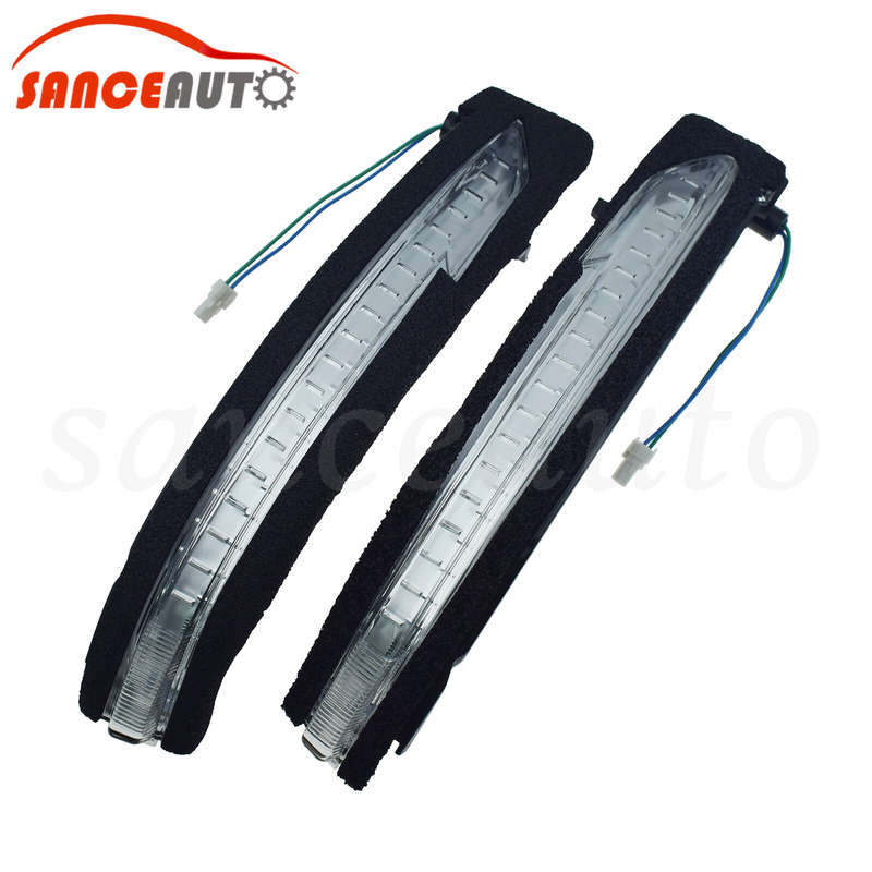 Rearview Mirror Turn Signal Light For Nissan X-trail Rogue Qashqai Murano 14-20