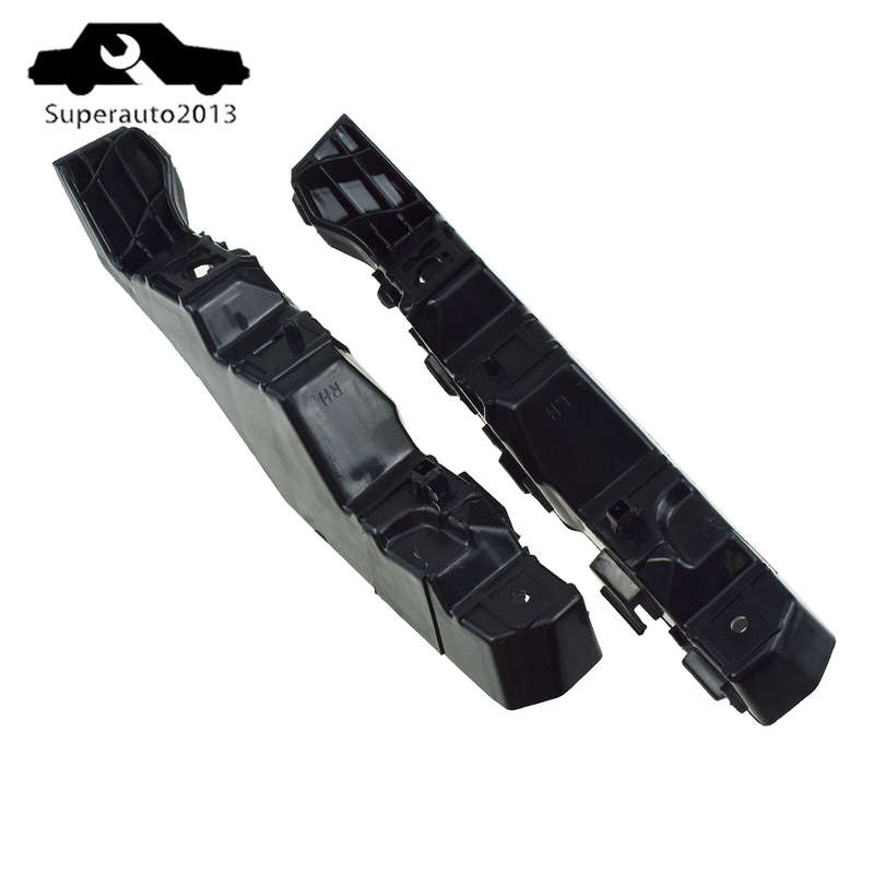 Pair Front Left Right Bumper Bracket For 2010-11 Kia Soul 865542K000 865532K000